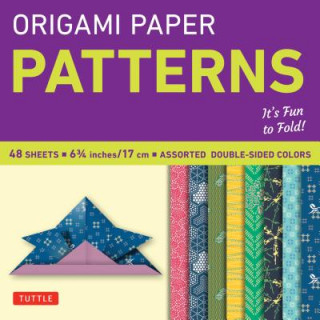 Kalendarz/Pamiętnik Origami Paper - Patterns - Small 6 3/4" - 49 Sheets Anonymous