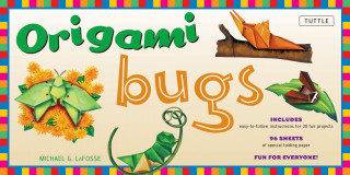 Livre Origami Bugs Folded Kit Michael LaFosse