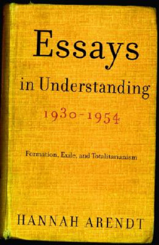 Kniha Essays in Understanding, 1930-1954 Jerome Kohn