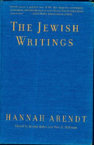 Kniha Jewish Writings Hannah Arendt