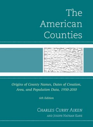 Carte American Counties Charles Curry Aiken