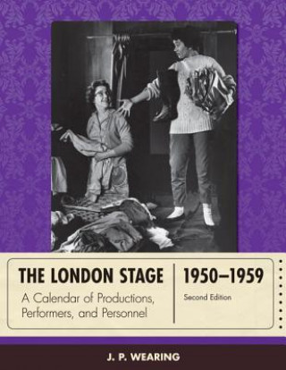 Carte London Stage 1950-1959 J. P. Wearing