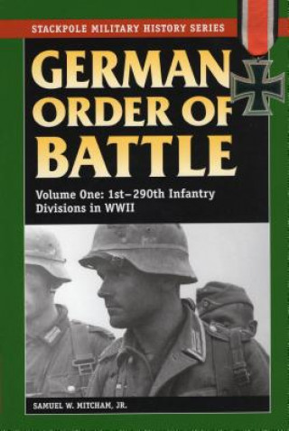 Kniha German Order of Battle Samuel W. Mitcham