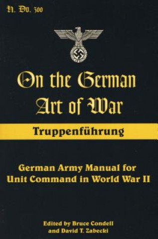 Carte On the German Art of War Bruce Condell