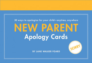 Kalendář/Diář New Parent Apology Cards Lane Walker Foard