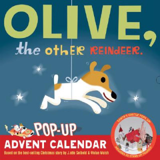 Calendar / Agendă Olive, the Other Reindeer Pop-Up Advent Calendar J.otto Seibold