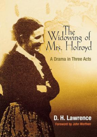 Carte Widowing of Mrs. Holroyd D H Lawrence