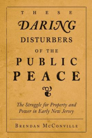 Kniha These Daring Disturbers of the Public Peace Brendan J. McConville