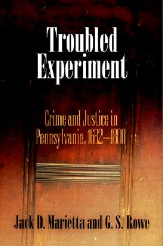 Knjiga Troubled Experiment Jack D. Marietta
