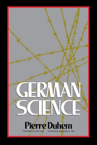 Könyv German Science Pierre Duhem