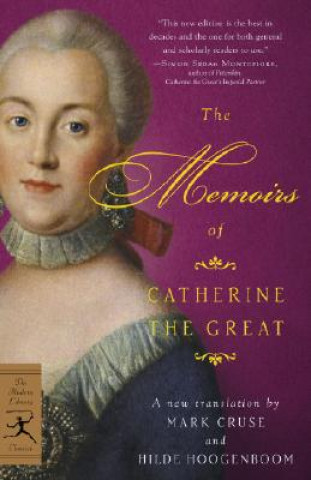 Könyv Memoirs of Catherine the Great Hilde Hoogenboom