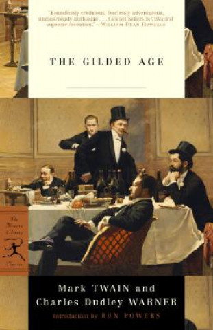 Knjiga Gilded Age Mark Twain