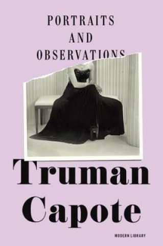 Kniha Portraits And Observations Truman Capote