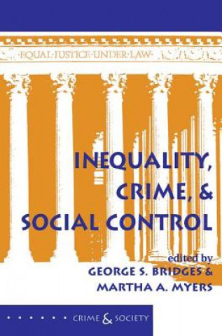 Książka Inequality, Crime, And Social Control George S. Bridges