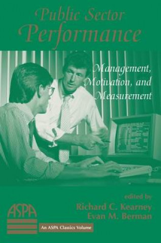 Buch Public Sector Performance Evan M. Berman