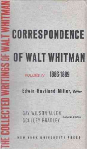 Könyv Correspondence of Walt Whitman (Vol. 5) Walter Whitman
