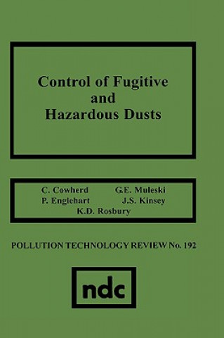 Kniha Control of Fugitive and Hazardous Dusts C Cowherd