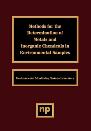 Carte Methods for the Determination of Metals in Environmental Samples Environmental Protection Agency