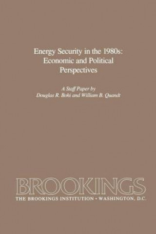 Buch Energy Security in the 1980s Douglas R. Bohi