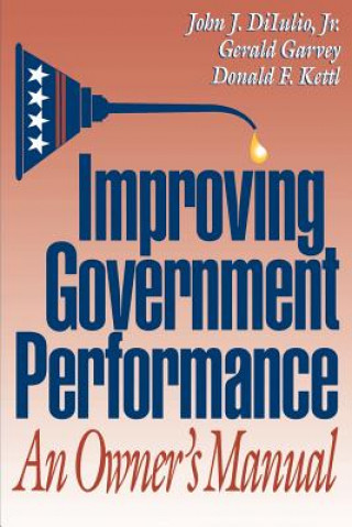 Book Improving Government Performance Donald F. Kettl