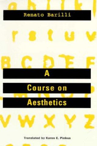 Kniha Course On Aesthetics Renato Barilli