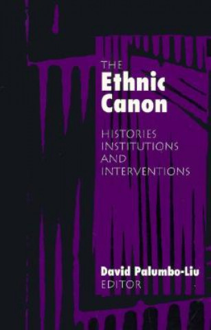 Libro Ethnic Canon David Palumbo-Liu