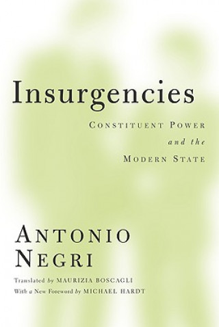 Kniha Insurgencies Antonio Negri