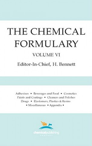 Livre Chemical Formulary, Volume 6 H. Bennett