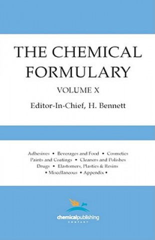Kniha Chemical Formulary, Volume 10 H. Bennett
