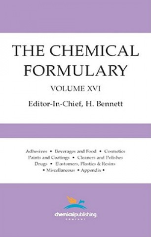 Carte Chemical Formulary, Volume 16 H. Bennett
