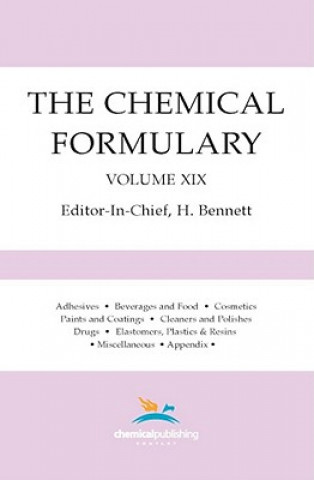 Könyv Chemical Formulary, Volume 19 H. Bennett
