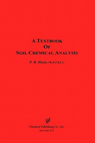 Carte Textbook of Soil Chemical Analysis P. R. Hesse