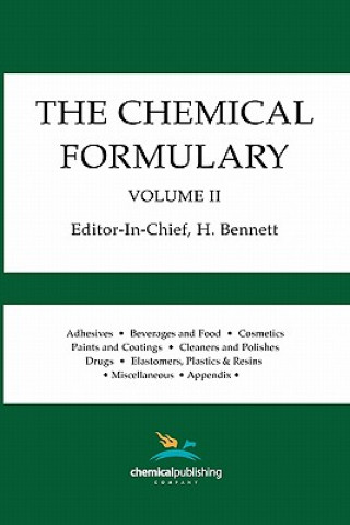 Kniha Chemical Formulary, Volume 2 H. Bennett