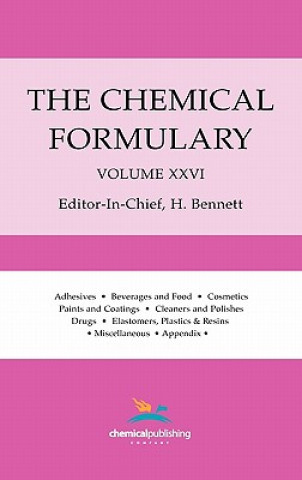 Könyv Chemical Formulary, Volume 26 H. Bennett