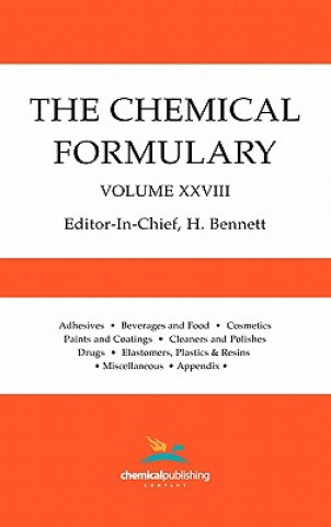 Könyv Chemical Formulary, Volume 28 H. Bennett