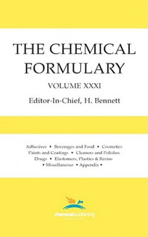 Kniha Chemical Formulary, Volume 31 H. Bennett