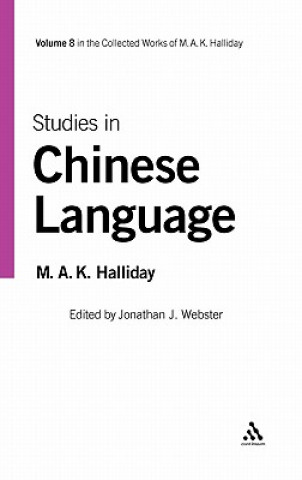 Książka Studies in Chinese Language M. A. K. Halliday