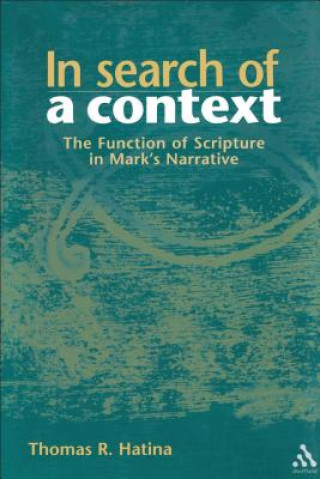 Könyv In Search of a Context Thomas R. Hatina