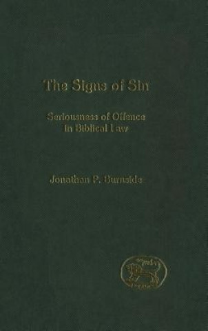 Kniha Signs of Sin Jonathan Burnside