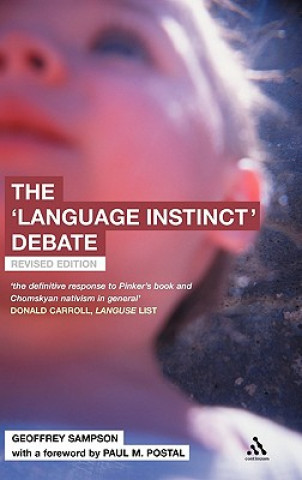 Buch 'Language Instinct' Debate Geoffrey Sampson