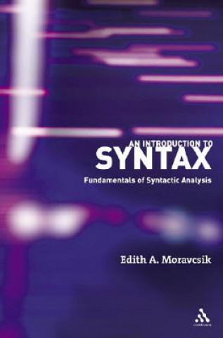 Carte Introduction to Syntax Edith A. Moravcsik