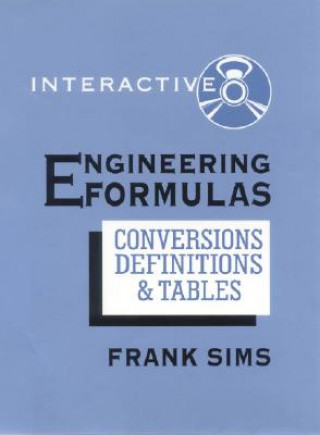 Kniha Engineering Formulas Interactive Frank Sims