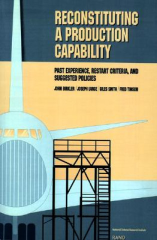 Kniha Reconstituting a Production Capability John Birkler