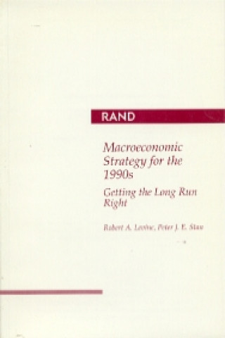 Carte Macroeconomic Strategy for the 1990s Robert A Levine