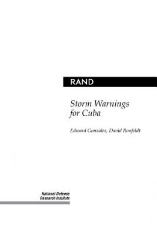 Könyv Storm Warnings for Cuba Edward Gonzalez