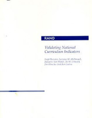Boek Validating National Curriculum Indicators Leigh Burstein