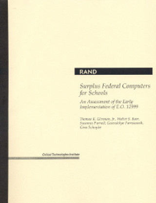 Carte Surplus Federal Computers for Schools Thomas K. Glennan