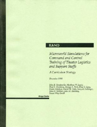 Książka Microworld Simulations for Command and Control Training of Theater Logistics and Support Staffs United States Army