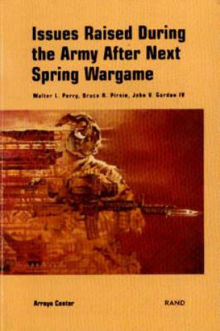 Carte Issues Raised During the Army After Next Spring Wargame Walter L. Perry