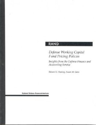 Könyv Defense Working Capital Fund Pricing Policies Edward G Keating